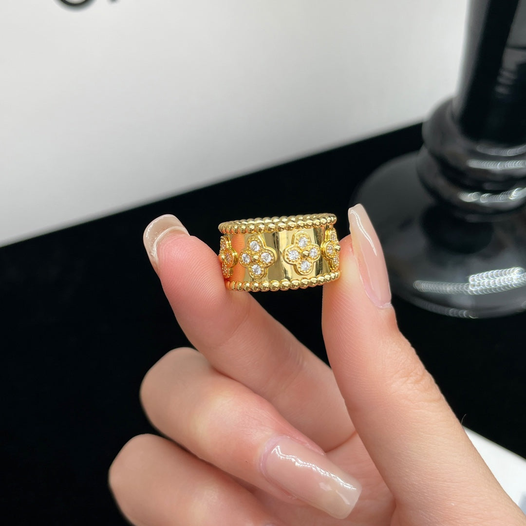 [Clover Jewels]PERLEE DIAMOND LARGE RING