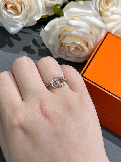 [Clover Jewels]RONDE SMALL DIAMOND RING