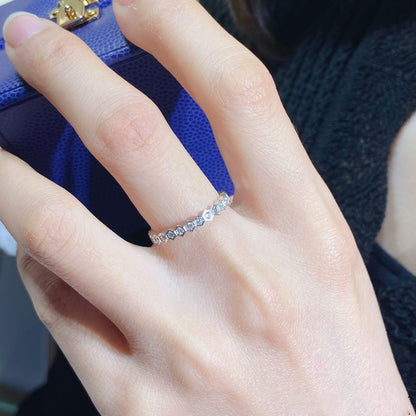 [Clover Jewels]BEE LOVE DIAMOND PAVED SMALL RING