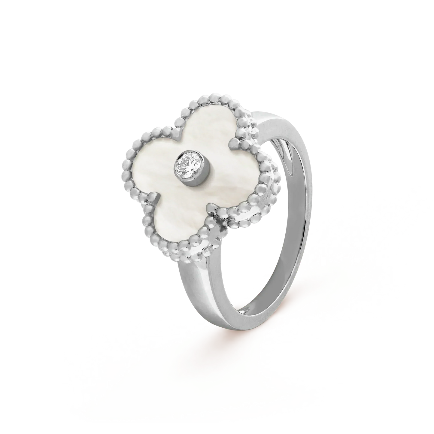 [Clover Jewels]CLOVER SILVER MOP DIAMOND RING