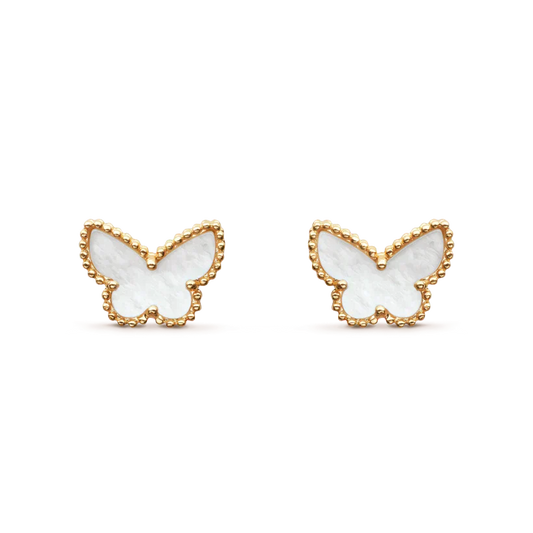 [Clover Jewels]SWEET BUTTERFLY MOP EARSTUDS