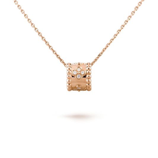 [Clover Jewels]PERLEE PEDANT NECKLACE GOLD / ROSE GOLD