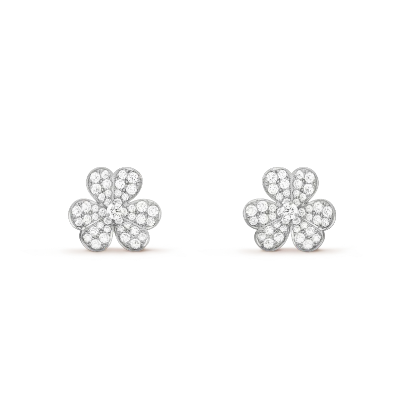 [Clover Jewels]CLOVER COMOS DIAMOND EARRINGS SILVER