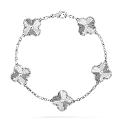 [Clover Jewels]CLOVER SILVER 5 MOTIFS BRACELET