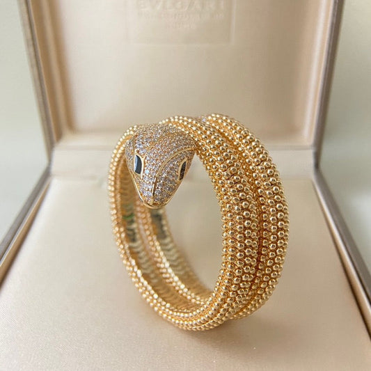 [Jesse Jewelry]HAUTE COUTURE ROSÉGOLD-SCHLANGENARMBAND