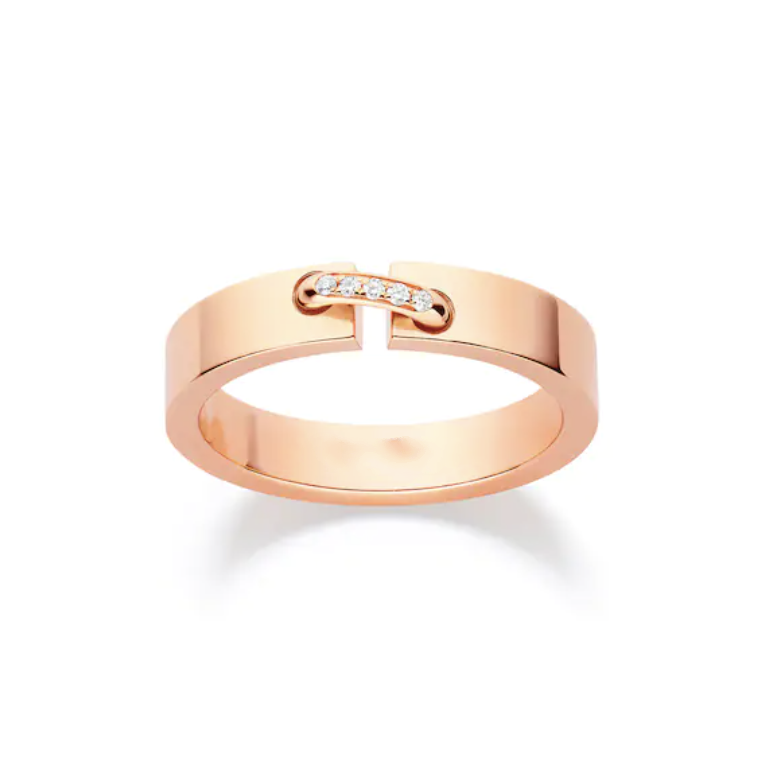 [Clover Jewels]ALLIANCE LIENS VIDENCE DIAMOND 4MM RING