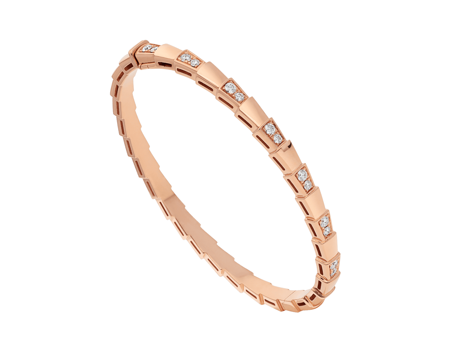 [Clover Jewels]SERPENTI SMALL BRACELET PINK GOLD DIAMOND