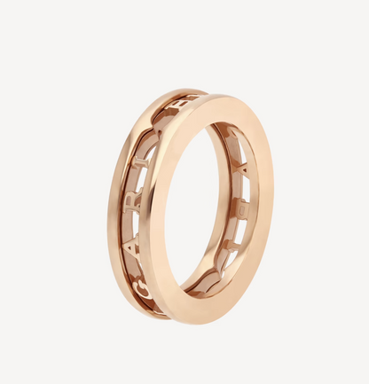 [Clover Jewels]ZERO 1 ONE-BAND WITH OPENWORK LOGO SPIRAL RING