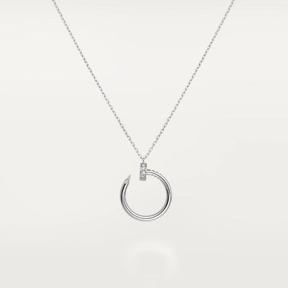 [Clover Jewels]JUSTE NECKLACE SILVER