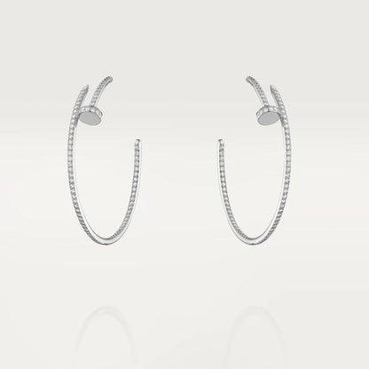 [Clover Jewels]JUSTE EARRINGS FULL DIAMONDS 1.8MM