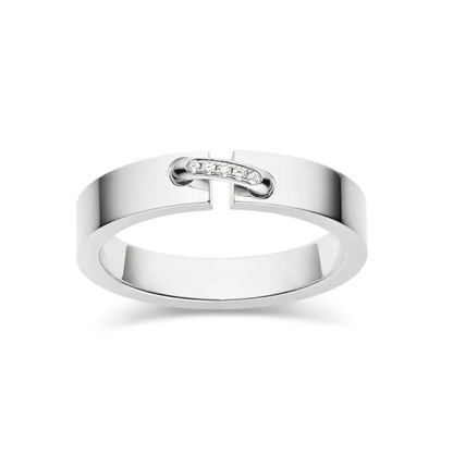 [Clover Jewels]ALLIANCE LIENS VIDENCE DIAMOND 4MM RING