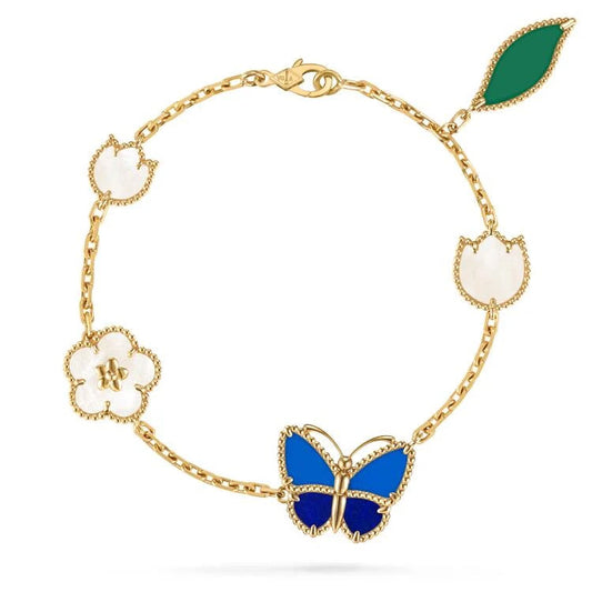 [Jesse Jewelry]LUCKY SPRING SCHMETTERLING 5 MOTIV ARMBAND