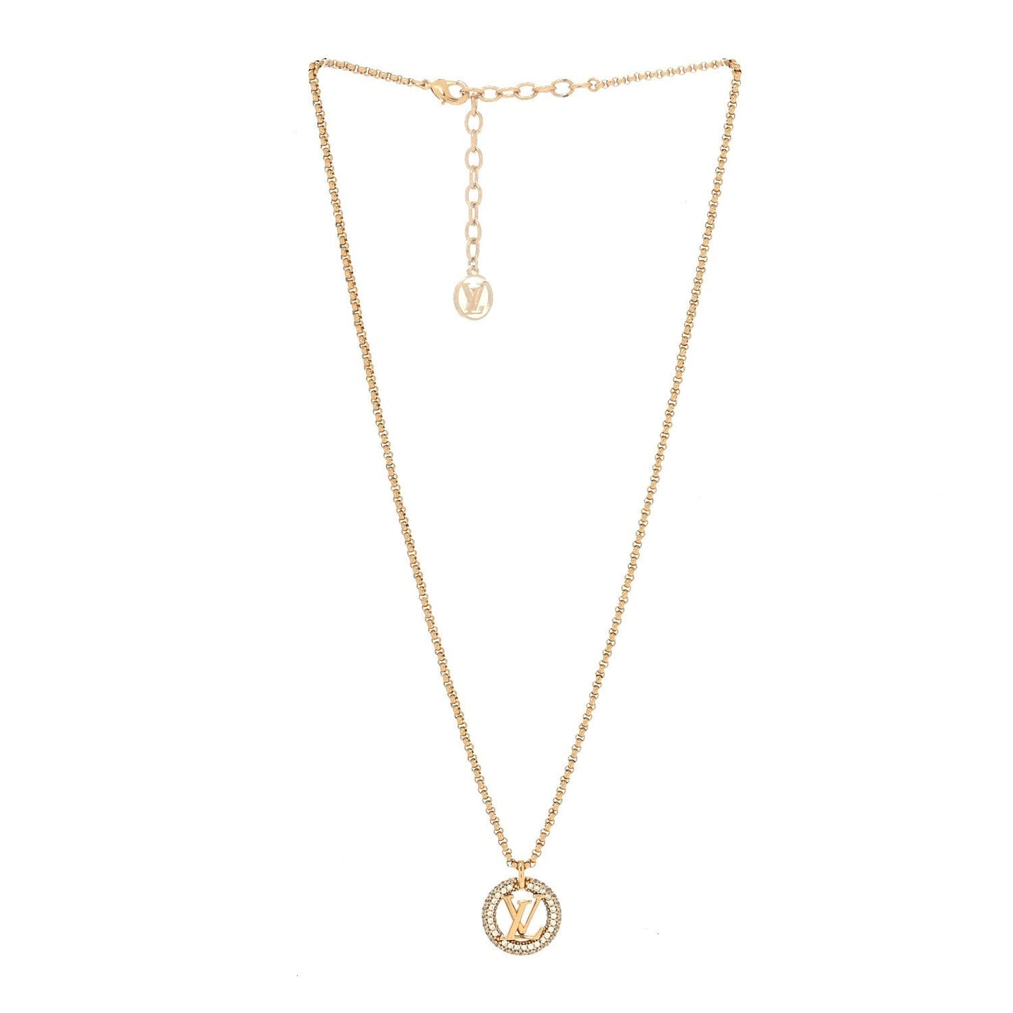 [Clover Jewels]BY NIGHT DIAMOND PAVED NECKLACE