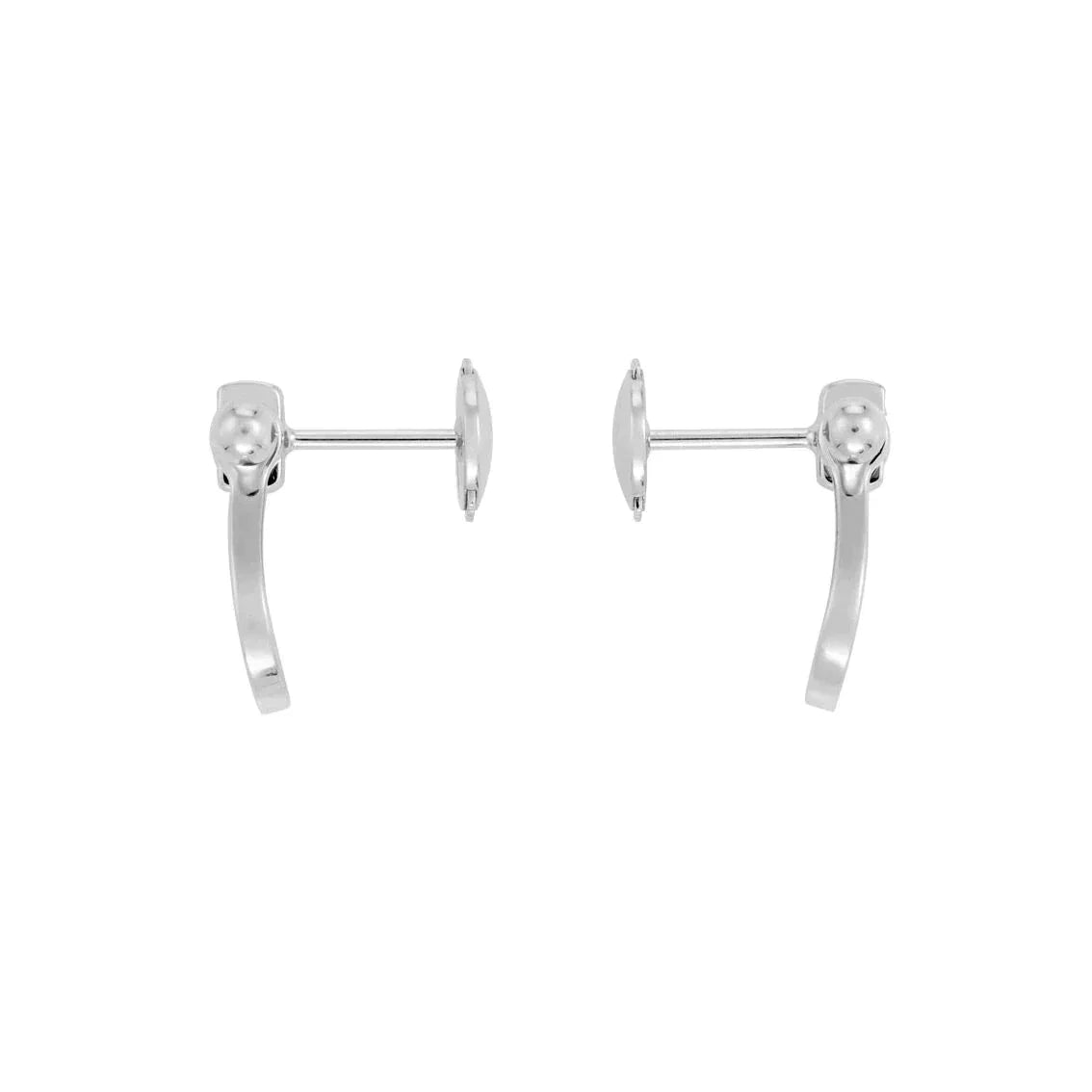 [Clover Jewels]FORCE 10 FULL DIAMOND STUD EARRINGS MINI MODEL