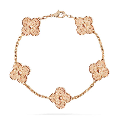 [Clover Jewels]CLOVER 5 MOTIFS BRONZING BRACELET