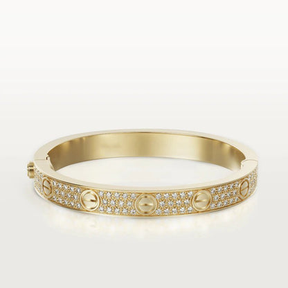 [Clover Jewels]LOVE BRACELET 6.1MM DIAMOND-PAVED