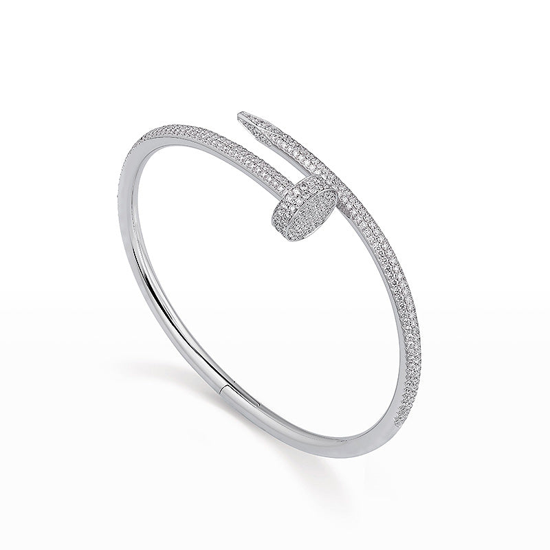 [Clover Jewels]JUSTE BRACELET 3.5MM ALL DIAMONDS