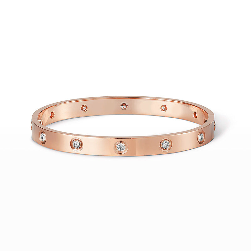 [Clover Jewels]LOVE BRACELET 6.1MM 10 DIAMONDS