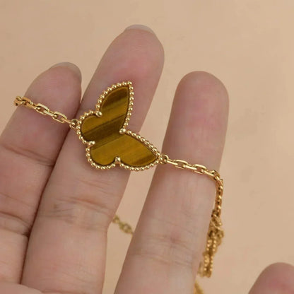 [Clover Jewels]LUCKY SPRING 5 MOTIF GOLD BRACELET