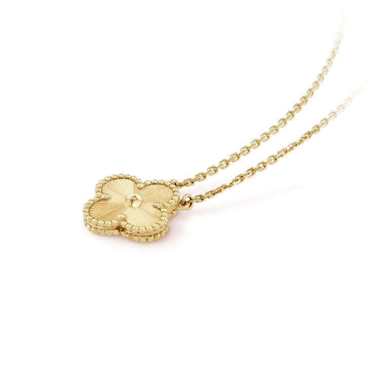 [Clover Jewels]CLOVER 15MM LASER NECKLACE