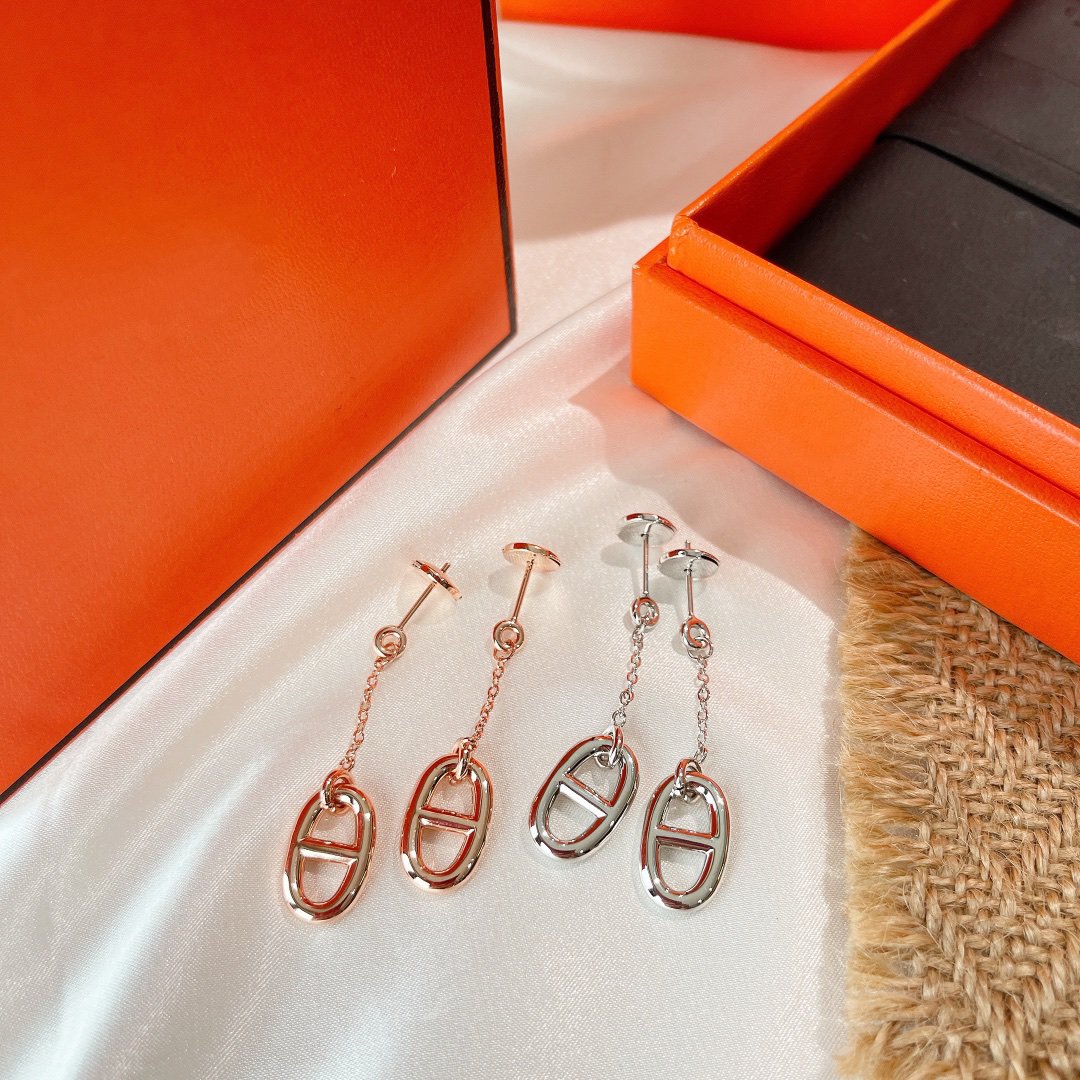 [Clover Jewels]CHAINE TASSEL EARRINGS