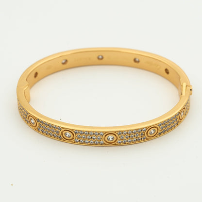 [Clover Jewels]LOVE BRACELET 6.1MM DIAMOND-PAVED 10 BIG DIAMONDS