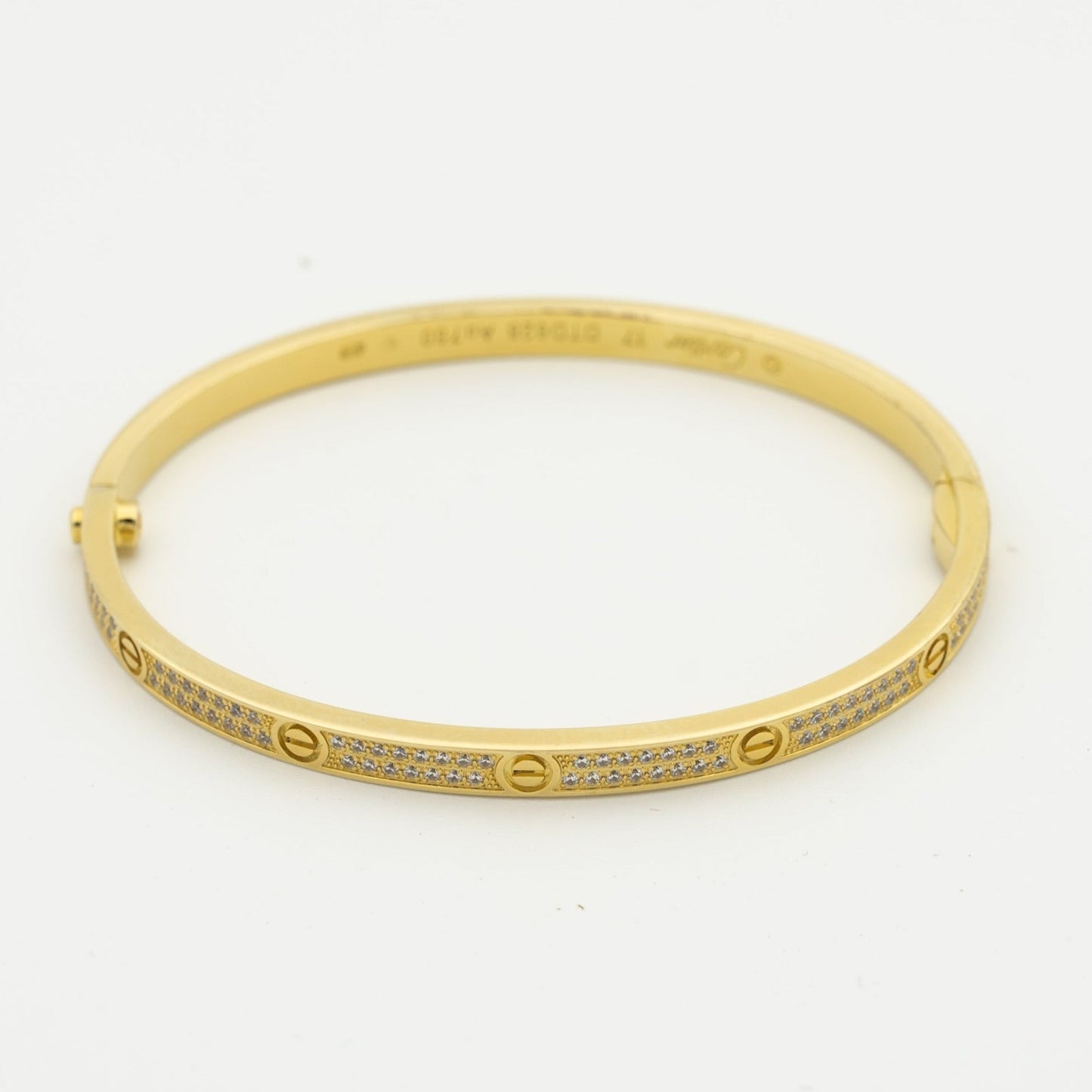 [Clover Jewels]LOVE BRACELET 3.65MM DIAMOND-PAVED