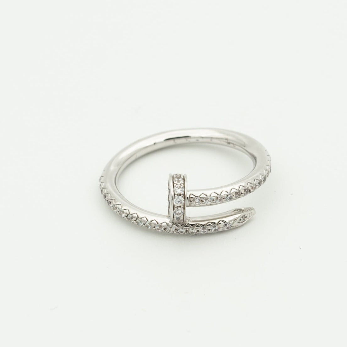 [Clover Jewels]JUSTE RING 1.8MM SILVER DIAMONDS