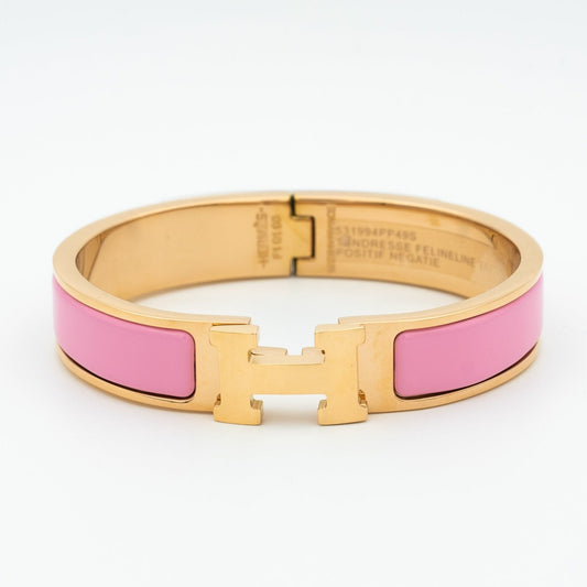 [Clover Jewels]H PINK BRACELET