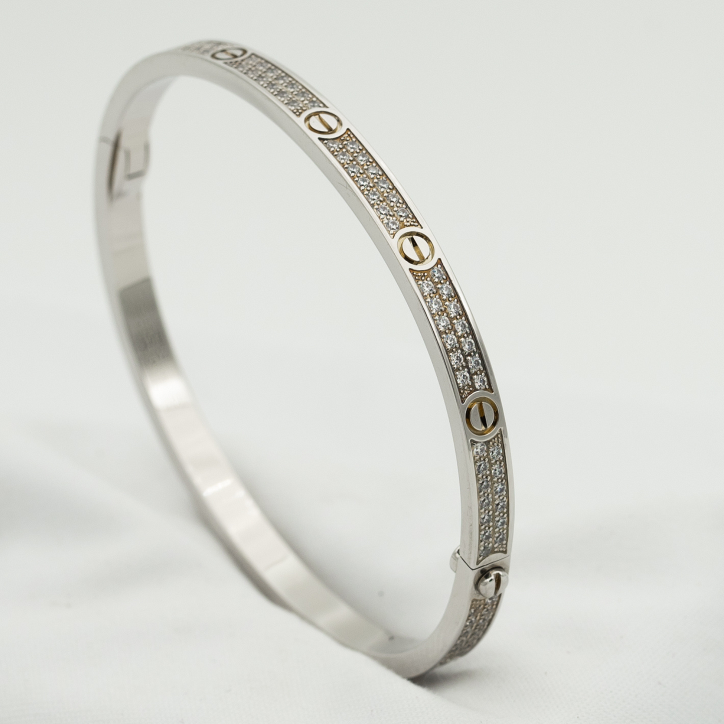 [Clover Jewels]LOVE BRACELET 3.65MM DIAMOND-PAVED