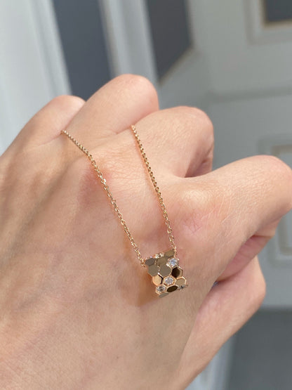 [Clover Jewels]BEE LOVE DIAMOND NECKLACE