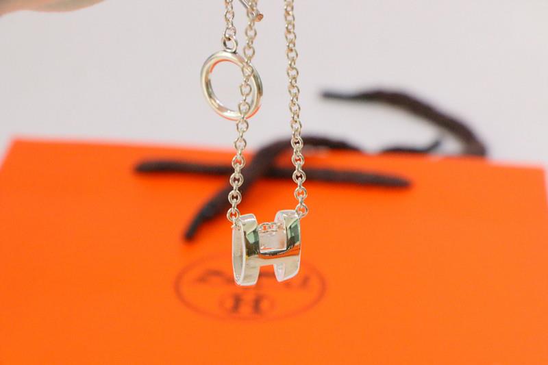 [Clover Jewels]HM NECKLACE H LETTER OVAL SERIES