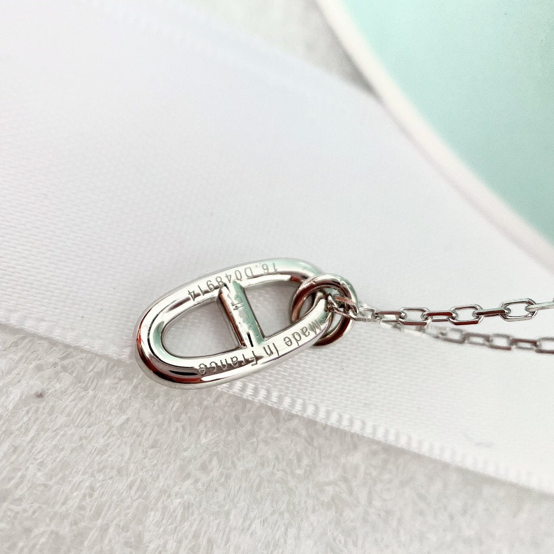 [Clover Jewels]HM PIG NOSE NECKLACE