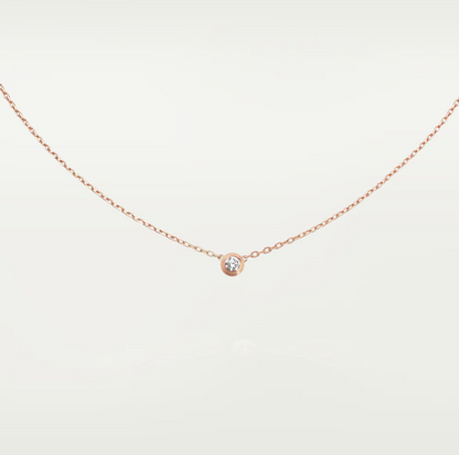 [Clover Jewels]DAMOUR DIAMOND NECKLACE