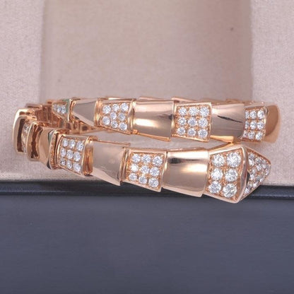 [Clover Jewels]SERPENTI BRACELET PINK GOLD DIAMOND