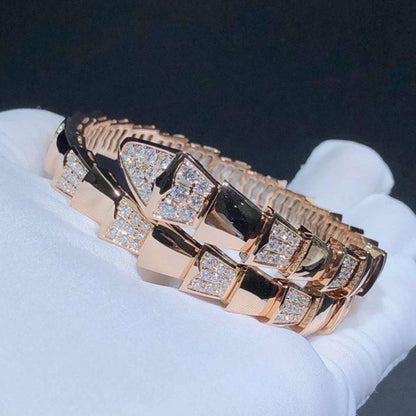 [Clover Jewels]SERPENTI BRACELET PINK GOLD DIAMOND