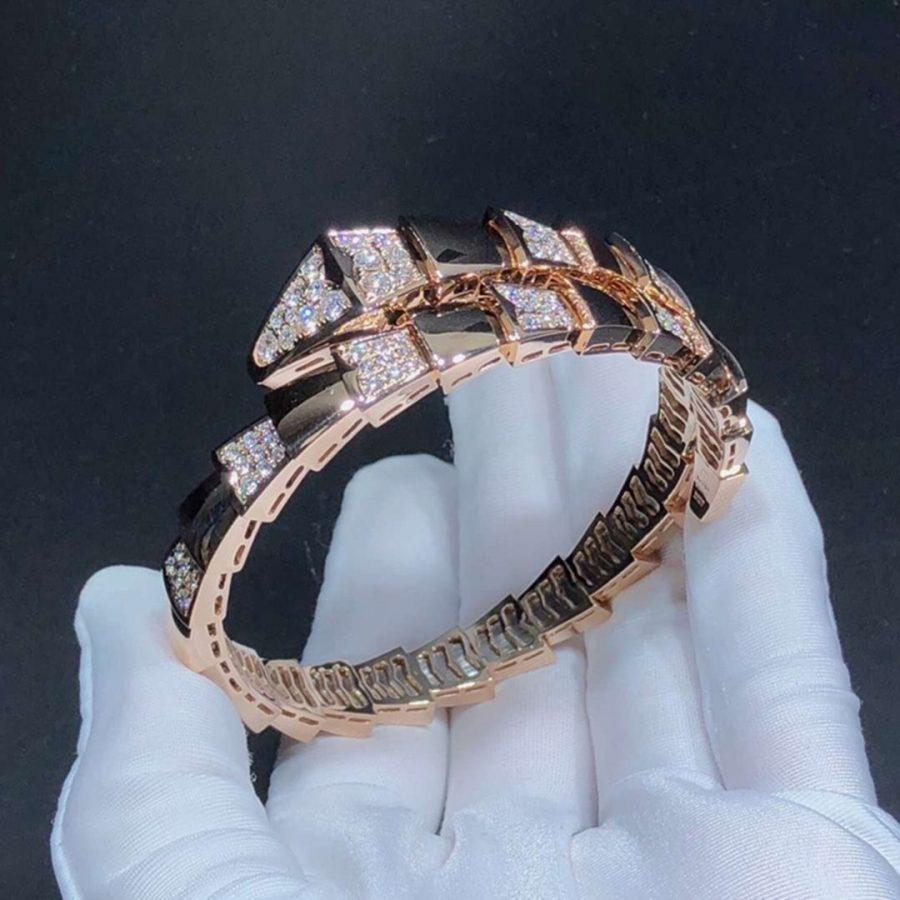 [Clover Jewels]SERPENTI BRACELET PINK GOLD DIAMOND