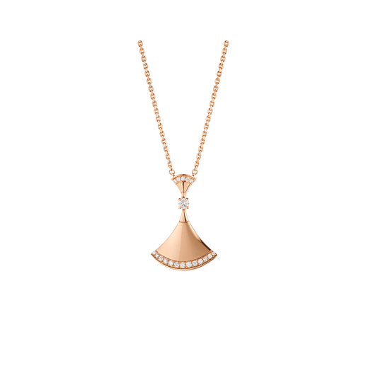 [Clover Jewels]DREAM NECKLACE PINK GOLD DIAMOND