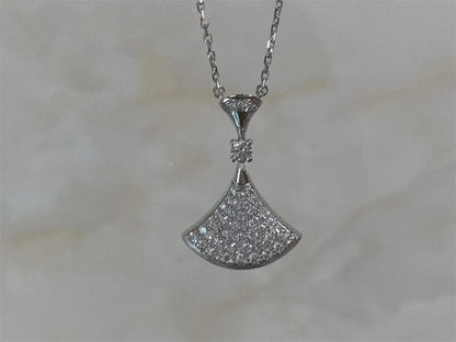 [Clover Jewels]DREAM NECKLACE SILVER FULL DIAMOND