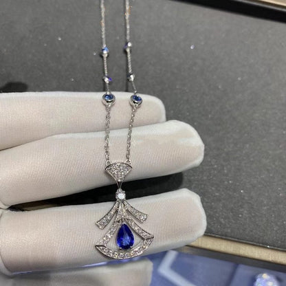 [Clover Jewels]DREAM NECKLACE AGATE DIAMOND SILVER