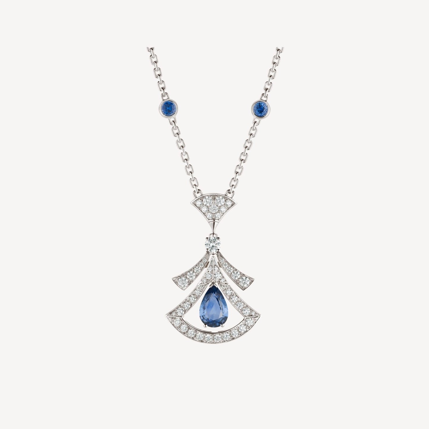 [Clover Jewels]DREAM NECKLACE AGATE DIAMOND SILVER