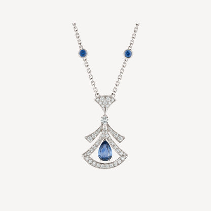 [Clover Jewels]DREAM NECKLACE AGATE DIAMOND SILVER