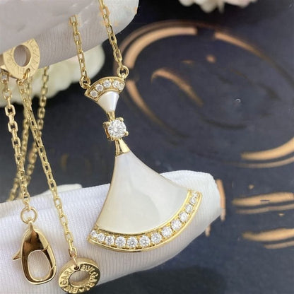 [Clover Jewels]DREAM NECKLACE MOP GOLD DIAMOND