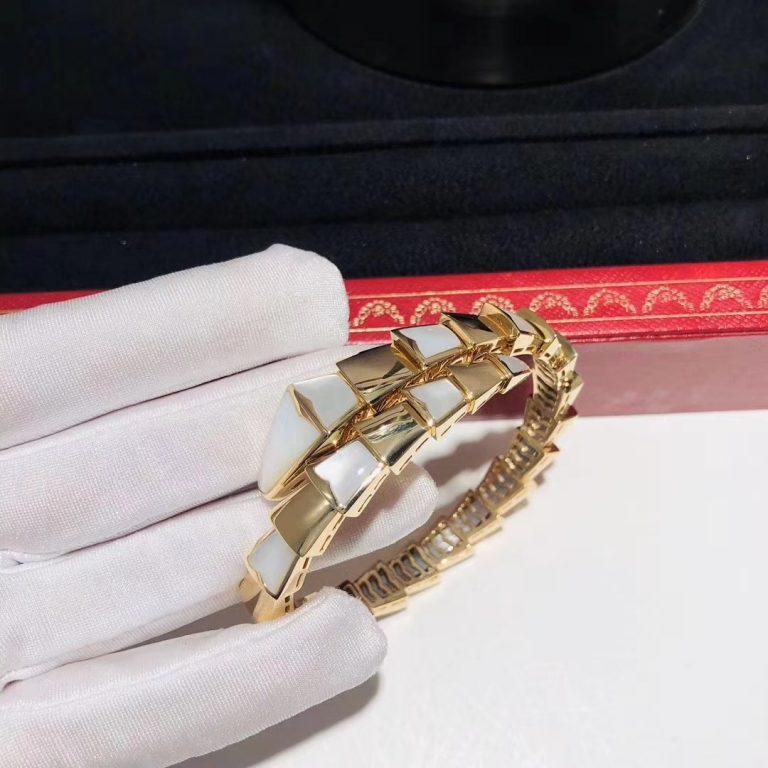 [Clover Jewels]SERPENTI BRACELET MOP GOLD