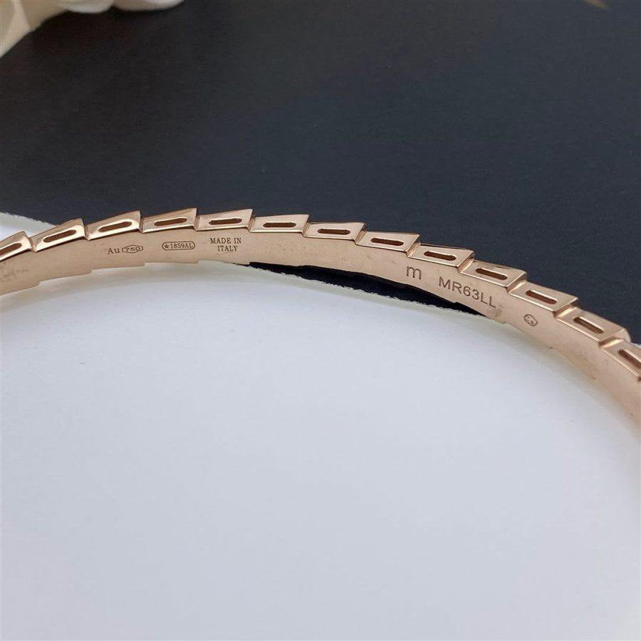 [Clover Jewels]SERPENTI BRACELET PINK GOLD MOP DIAMOND