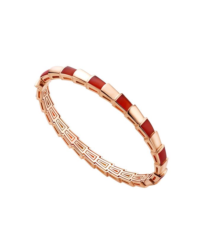 [Clover Jewels]SERPENTI BRACELET PINK GOLD RUBELLITE