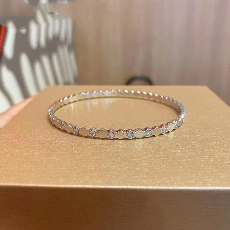 [Clover Jewels]BEE LOVE SILVER DIAMOND BRACELET