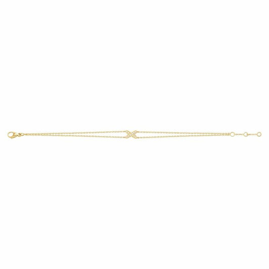 [Clover Jewels]JEUX BRACELET GOLD DIAMOND