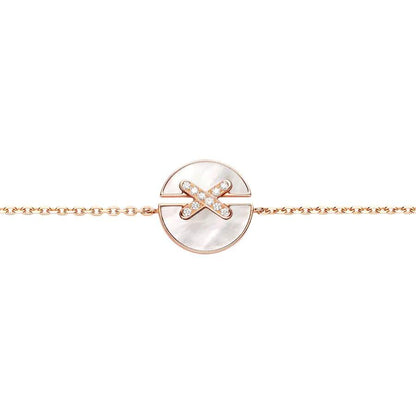 [Clover Jewels]JEUX DE BRACELET MOP PINK GOLD DIAMONDS