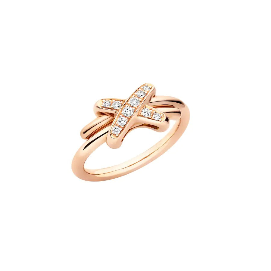 [Clover Jewels]JEUX DE PINK GOLD DIAMOND RING